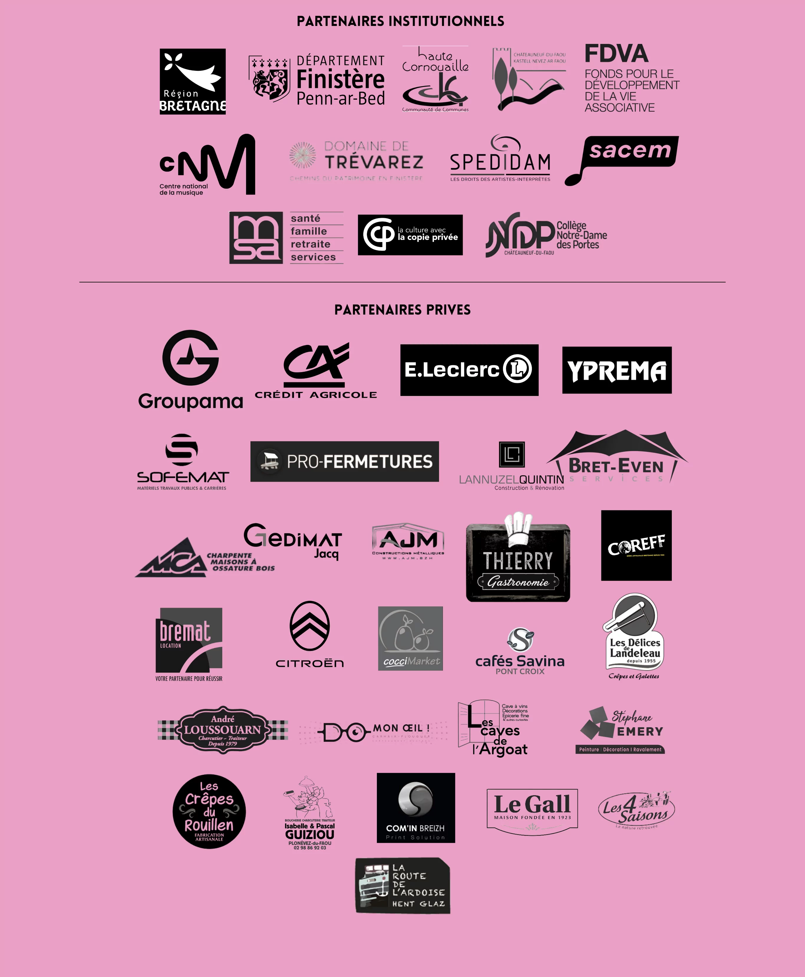 Nos partenaires